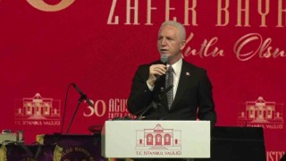 İstanbul Valiliğinden 30 Ağustos Zafer Bayramı resepsiyonu