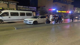 İşyeri bahçesinde mangal yakan ailenin aniden yola fırlayan 2 yaşındaki çocuğu ölümden döndü