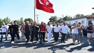 İvrindide Ahmet Akına davullu zurnalı karşılama