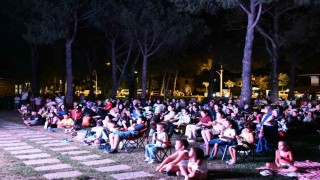 İznikte yazlık sinema sezon finali yaptı