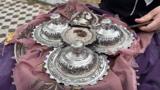 Kadınlar ilçenin coğrafi işaretli pirincinden en lezzetli pilavı yapmak için yarıştı