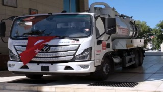 Kadirli Belediyesi’ne 7 Bin Litrelik Yeni Vidanjör