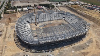 Kahramanmaraş’ın Yeni Stadyumunda Çalışmalar Hız Kazandı