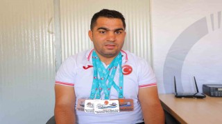 Kahramanmaraşlı görme engelli sporcu Avrupa Şampiyonasından 4 madalyayla döndü