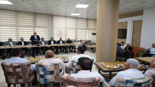 Kahtada muhtarlarla istişare toplantısı yapıldı