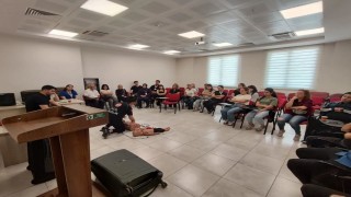 Karacasu Devlet Hastanesinde CPR eğitimi verildi