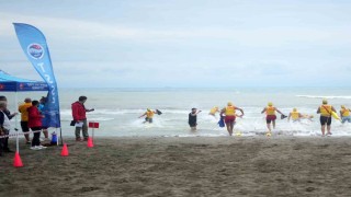 Karadenizin hırçın sularında Cankurtarma Sportif Deniz Türkiye Şampiyonası