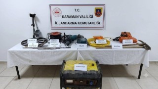 Karamanda jandarmanın yakaladığı 34 kişiden 3ü tutuklandı