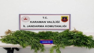 Karamanda jandarmanın yakaladığı 34 şahıstan 4ü tutuklandı