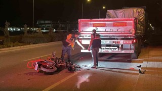 Karamanda motosiklet kazası: 1 ölü