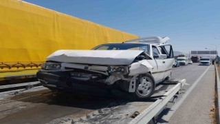 Karapınarda zincirleme trafik kazası: 9 yaralı