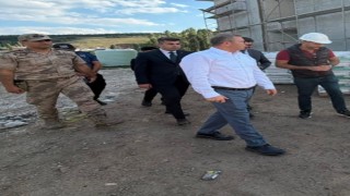 Kars Valisi Ziya Polat, Susuzda incelemelerde bulundu