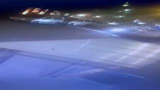Karsta 4 kişinin yaralandığı kaza güvenlik kamerasında