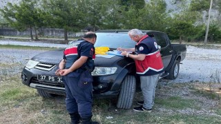 Kastamonuda kaçak palamut avlayan 10 kişiye cezai işlem uygulandı