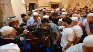 Kastamonuda Sakal-ı Şerif ziyarete açıldı, vatandaşlar yoğun ilgi gösterdi