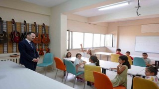 Kaymakam Hökelekli, Yaz Kuran Kursu öğrencileriyle buluştu