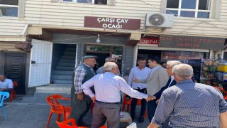 Kaymakam Özer, esnafla bir araya geldi