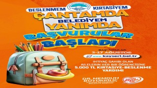 Kayseri Büyükşehirin 5 bin TLlik eğitim desteği başvuruları başladı