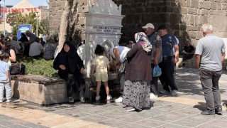 Kayseride termometreler 34 dereceyi gösterdi