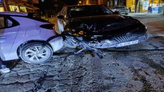 Kazaya karışan 1,62 promil alkollü sürücünün ehliyetine el konuldu