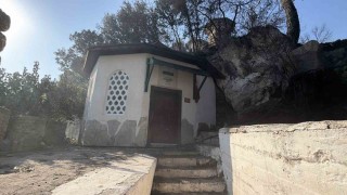 Kazdağlarındaki yangın türbeye ulaşmadan söndürüldü
