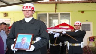 Kıbrıs Gazisi Hüseyin Temel son yolculuğuna uğurlandı