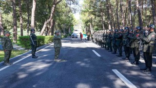 Kıbrıs Türk Barış Kuvvetleri Komutanlığında devir teslim töreni