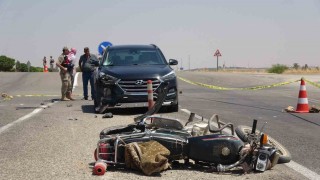Kiliste otomobil ile çarpışan motosikletin sürücüsü hayatını kaybetti