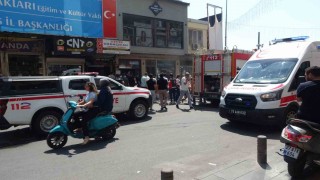 Kiliste tatlıcı dükkanında yangın paniği