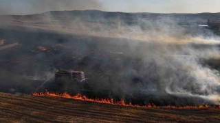 Kırıkkalede anız yangınına sebebiyet veren 8 kişiye 96 bin 337 lira ceza