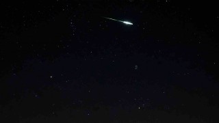 Kırıkkalede perseid meteor yağmuru görüntülendi