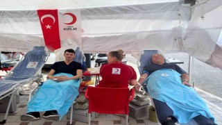 Kırklarelide ‘Mahallenin Gücü Kan Bağışıyla Büyür kampanyası