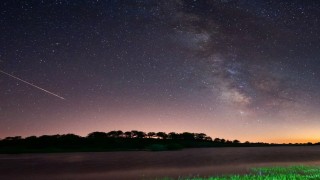 Kırkpınar Yaylasında meteor yağmuru şöleni