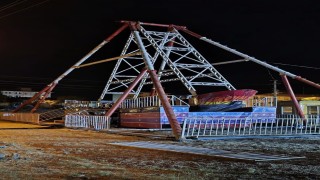 Kırşehirde lunaparkta iş kazası: Gondoldan düşen işçi yaralandı