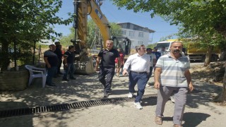 Kışlacık köyünde yangın sonrası çalışmalar sürüyor
