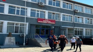Kofçaz Kaymakamlığında deprem ve yangın tatbikatı