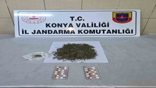 Konyada jandarmadan uyuşturucu operasyonları: 4 tutuklama