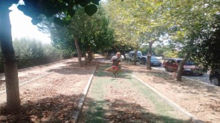 Köşkte park ve yeşil alanlarda bakım çalışmaları sürüyor