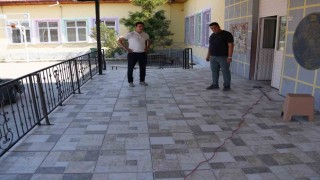 Köyceğizde okullarda hazırlık çalışmaları sürüyor