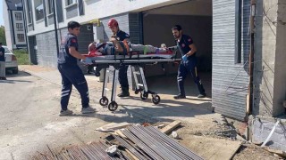 Krikodan kayan aracın altında kalan şahıs ağır yaralandı