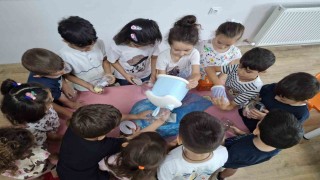 Kuran kursu öğrencilerinden unutulmayacak bağış
