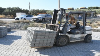 Kuşadası Belediyesinden Deirmendereye 6 bin metrekarelik yol
