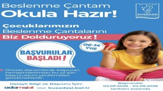 Kuşadası Belediyesinden öğrencilere yeni eğitim yılı desteği