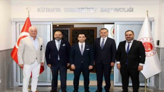 Kütahya OSBden Başsavcı Kılıç ve MHP İl Başkanı Türkere hayırlı olsun ziyareti