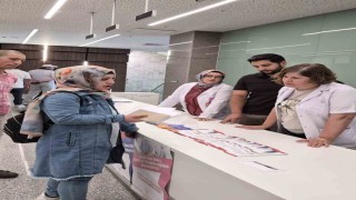 Kütahya Şehir Hastanesinde hepatite karşı farkındalık çalışması