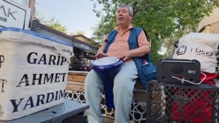 Kütahyada Garip Ahmet gönüllere dokunuyor