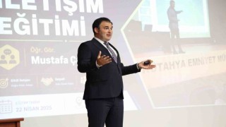 Kütahyada İl Emniyet Müdürlüğü personeline etkili iletişim eğitimi