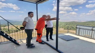 Kütahyada orman yangınlarına karşı saha denetimleri sürüyor