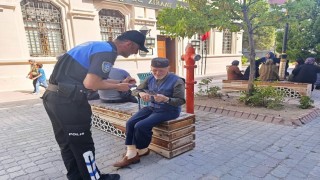 Kütahyada Toplum Destekli Polislerden dolandırıcılık ve hırsızlık uyarısı