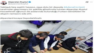 Kuytulcular üyelerinden namazda ‘selfie